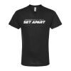 Unisex Poly-Rich V-Neck T-Shirt Thumbnail