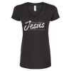 Women's Poly-Rich V-Neck T-Shirt Thumbnail