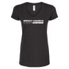 Women's Poly-Rich V-Neck T-Shirt Thumbnail